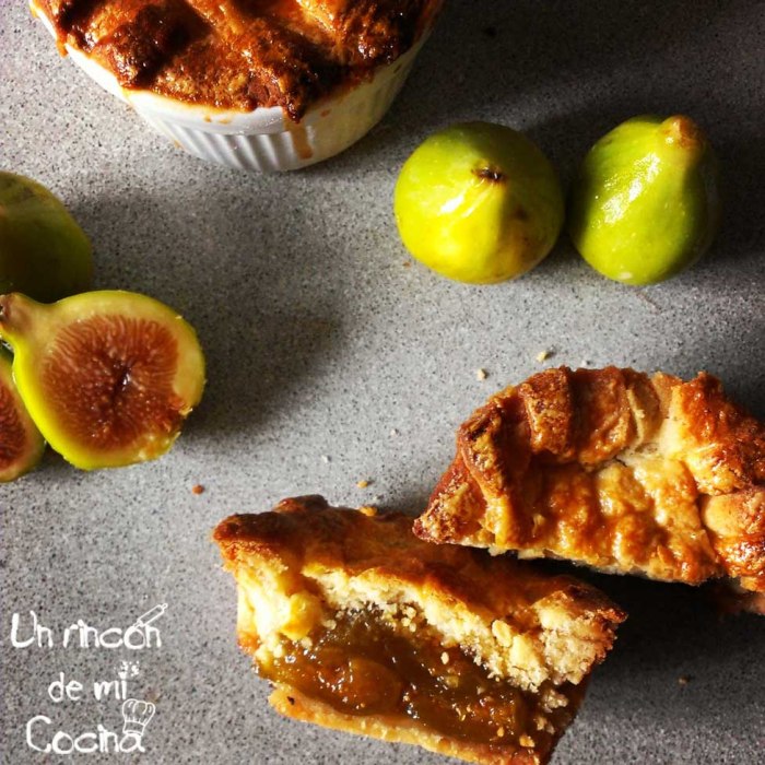 tartitas de higos frescos