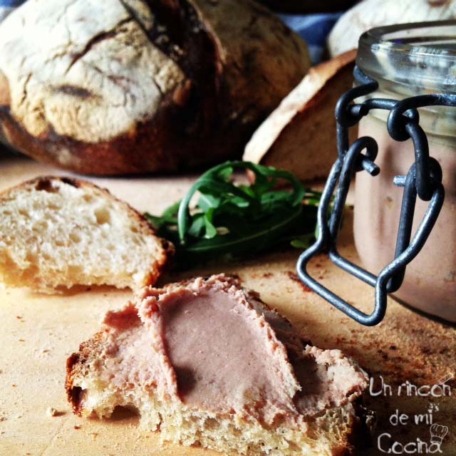 paté de higaditos y setas