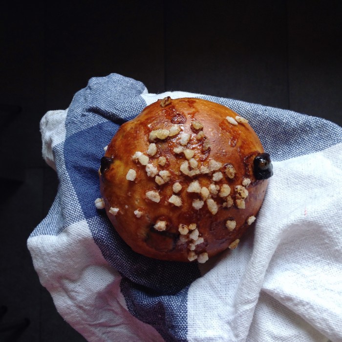 bollitos con chocolate